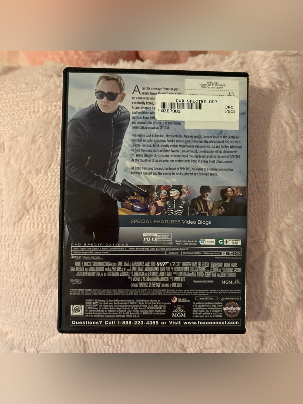 Spectre DVD - Picture 2 of 3